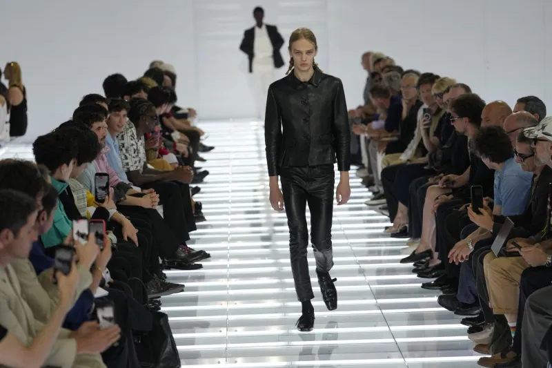 Prada serves up luxury fashion's version of pasta pomodoro at Milan Fashion Week