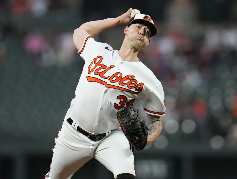 Kyle Bradish dominates for 8 innings as Orioles roll to 6-1 victory over Angels