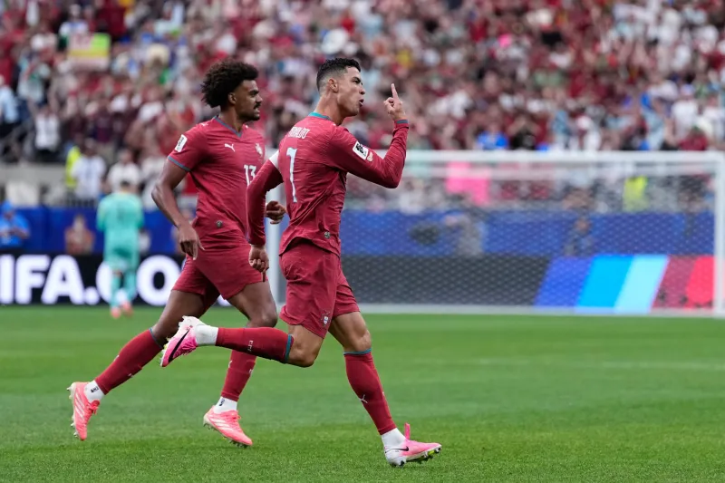 Ronaldo becomes first player to score in six World Cups with two goals against Uzbekistan