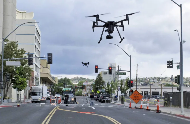 Commercial drones have been limited by how far operators can actually see them, that's changing