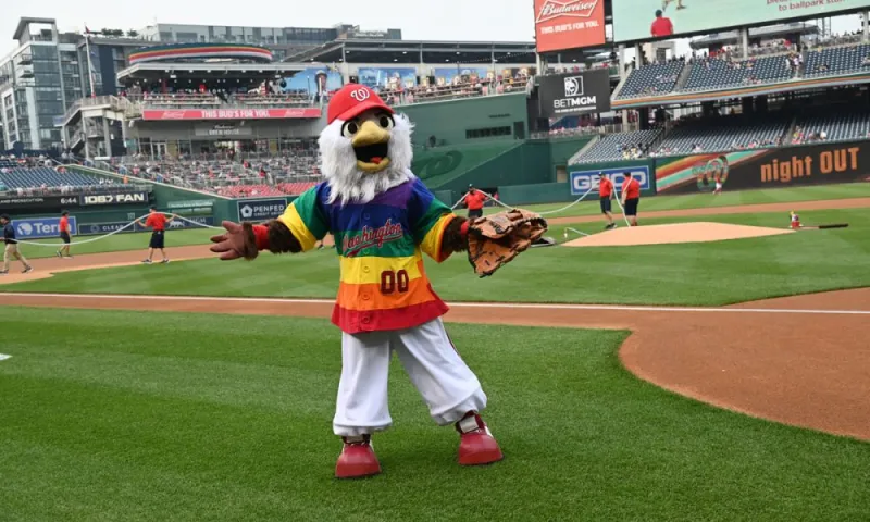 Nearly 6,000 turn out for Pride Night Out at the Nationals
