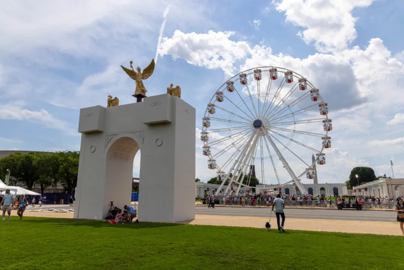I Went to Trump's Great American State Fair. It Was Bleaker Than I Expected.