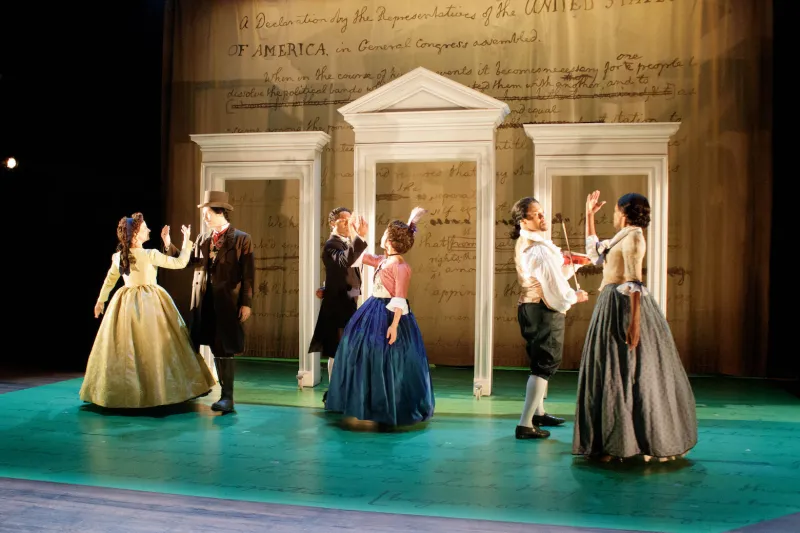 Inconvenient truths about Thomas Jefferson explored in 'Sally & Tom' at Round House in Bethesda