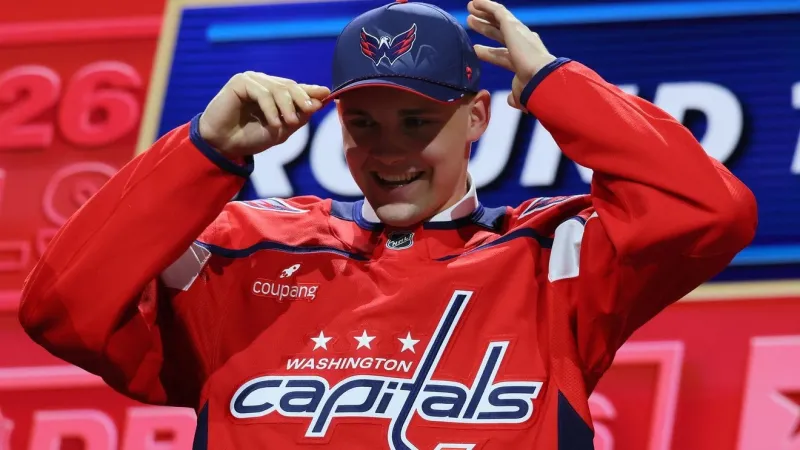 The future is here: Capitals add four prospects across two days of the 2026 NHL Draft