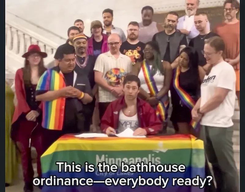 Minneapolis Repeals Gay Bathhouse Ban