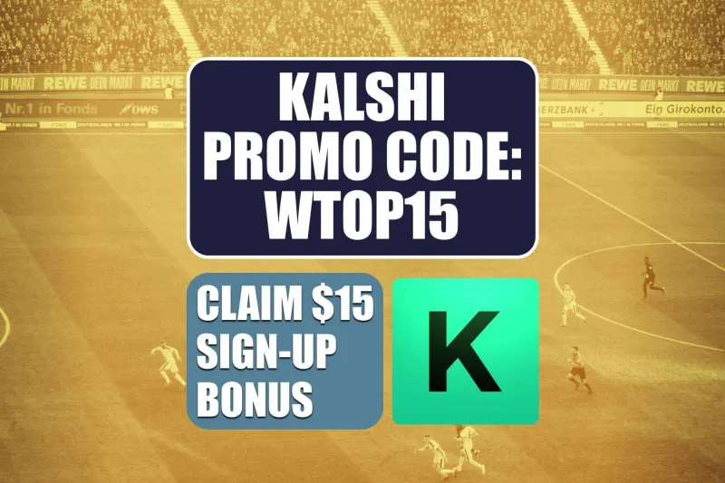 Kalshi Promo Code WTOP15: Get $15 Sign Up Bonus for England-Congo DR World Cup
