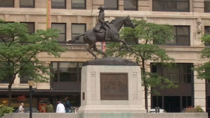 Caesar Rodney statue at Freedom Plaza sparks controversy over legacy of slavery