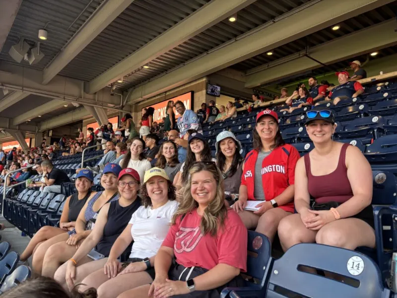 JWI's DC Young Women's Impact Network Cheers on the Nats