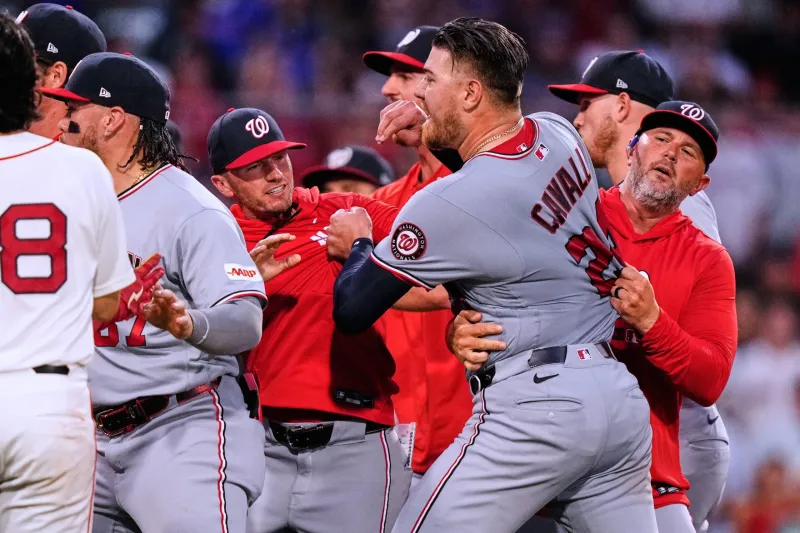 Cavalli and Contreras get 7-game bans after Nationals-Red Sox fight; Mikolas and Eaton punished too