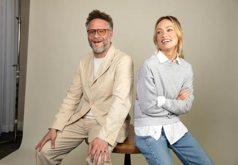From 'The Invite' to 'The Studio,' Seth Rogen loves screaming at Olivia Wilde