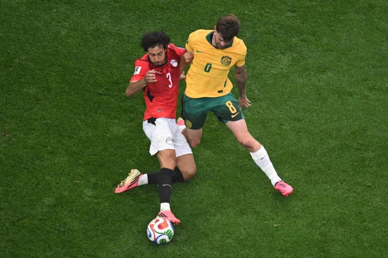 Egypt wins in World Cup knockout round debut with 4-2 penalty shootout edge over Australia