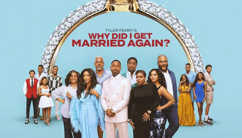 Tyler Perry & Taraji P. Henson Spill The Tea On 'Why Did I Get Married Again?' And Yes, The Gang Is Back