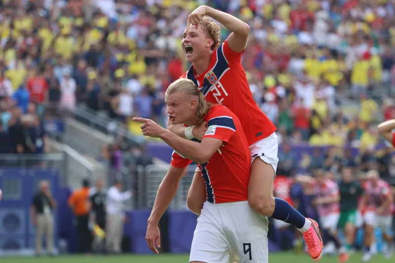 Erling Haaland scores twice to beat Brazil, send Norway into World Cup quarterfinals for 1st time