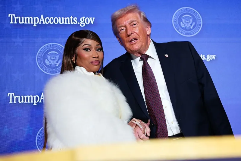 Donald Trump Calls Nicki Minaj 'So Hot' During Visit To The White House: 'She's A Woman That's Respected By Everybody'