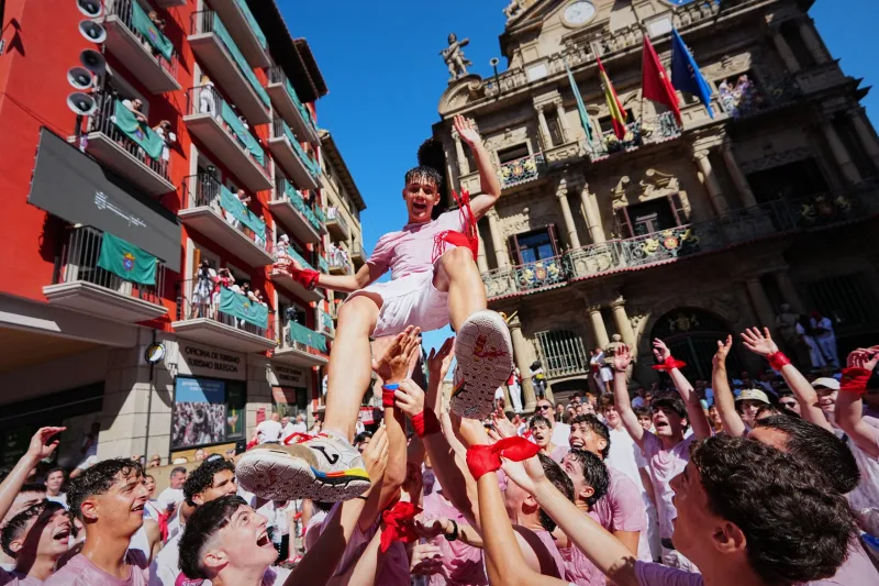 Photos of Spain's San Fermn festival as revelers fill Pamplona for the running of the bulls