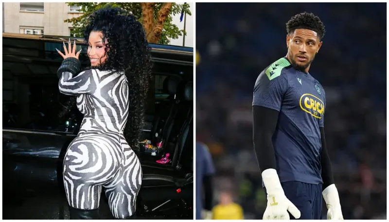 'Ki Ki, That Man Drawls Right To His Ankles!' Cardi B Sparks Romance Rumors With Fine Nigerian Footballer Maduka Okoye --- See Fans' Funny Reactions