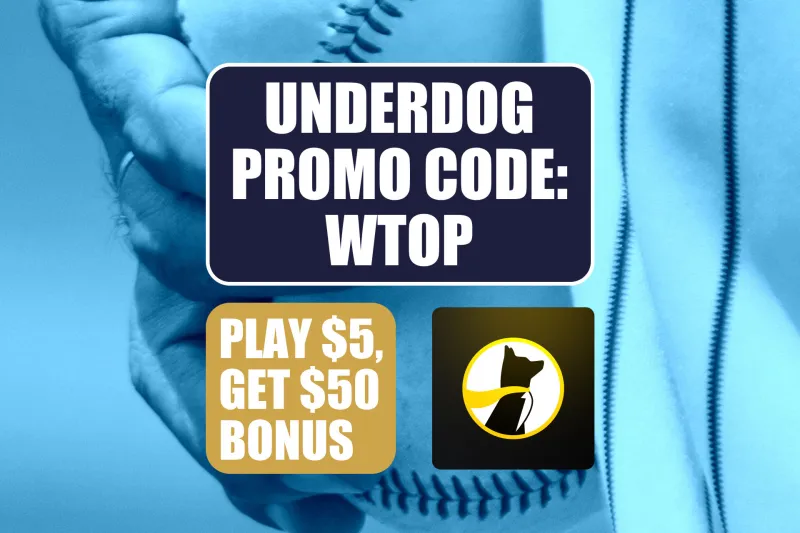 Underdog Promo Code WTOP: Play $5, Get $50 in Bonus Entries for MLB Picks Today (July 12)