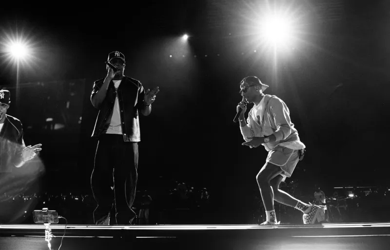 Once Again, It's The R-O-C, Baby! Jay-Z Celebrates 'The Blueprint' 25th Anniversary For 'JAY-Z 30' Night Two With Pharrell, Eminem & Slick Rick