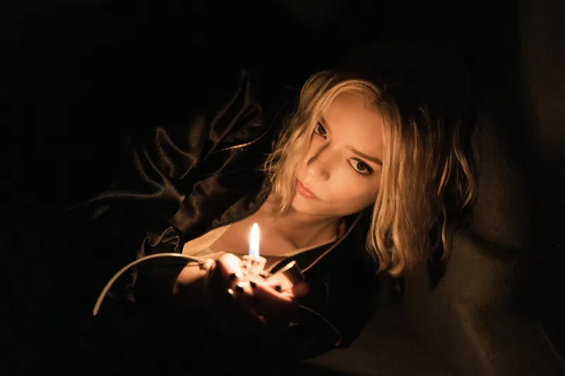 Anya Taylor-Joy is bloodied and battling in Apple TV's crime thriller 'Lucky'