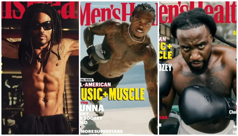 Fine AF Fridays Vol 35 --- Lord... Who Told Lenny Kravitz, Gunna & Shaboozey To Take Their Shirts Off? We Just Wanna Say Thanks.