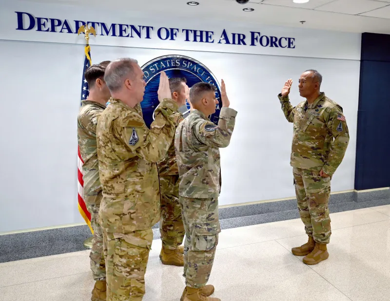 Space Force welcomes first part-time guardians