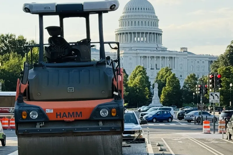 Road work ramps up as DC prepares streets for Freedom 250 Grand Prix
