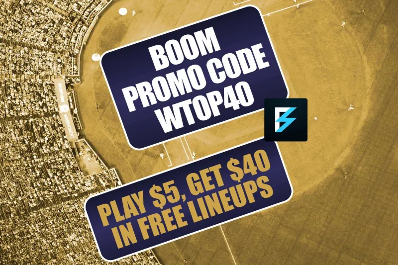 Boom Promo Code WTOP40: Claim $40 in MLB Lineups for Diamondbacks-Cardinals