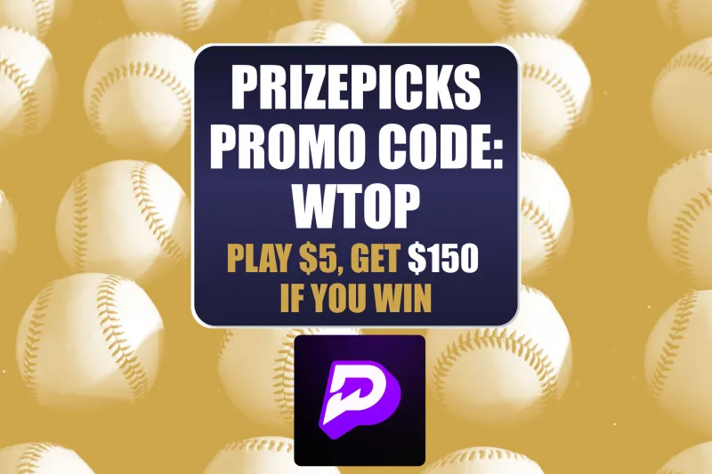 PrizePicks Promo Code WTOP: Get $150 in Lineups to Use on MLB Action Tonight