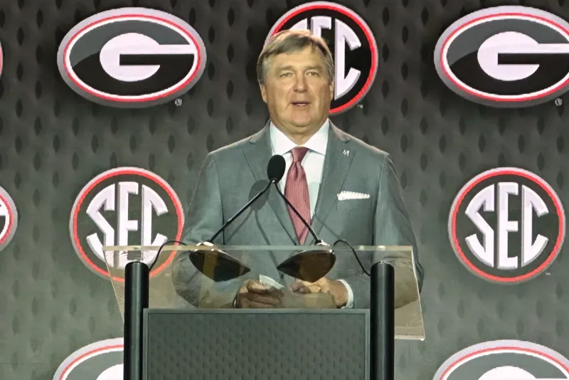Georgia tops preseason media poll to win SEC championship in 2026