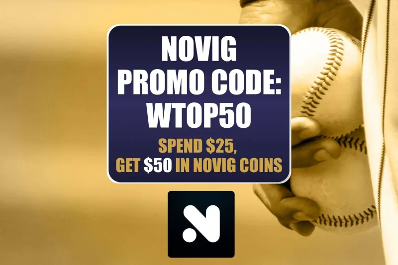 Novig Promo Code WTOP50 Activates $50 Welcome Bonus for MLB Prediction Markets
