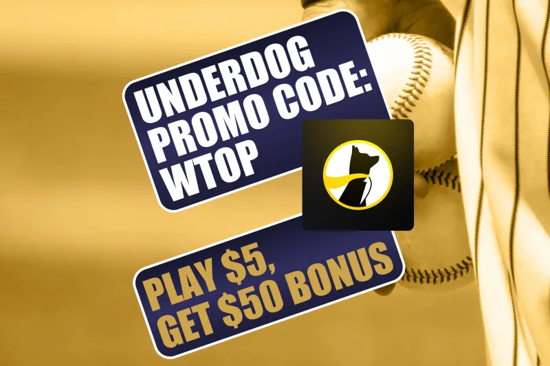 Underdog Promo Code WTOP: Claim $50 Bonus for MLB, Yankees-Phillies Player Props Tonight
