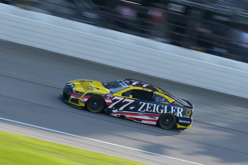 Carson Hocevar uses late qualifying run to bump his way into top starting spot for the Brickyard 400