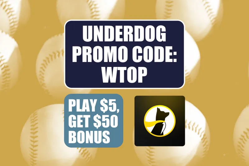 Underdog Promo Code WTOP: Get $50 Bonus for MLB Picks (July 27)