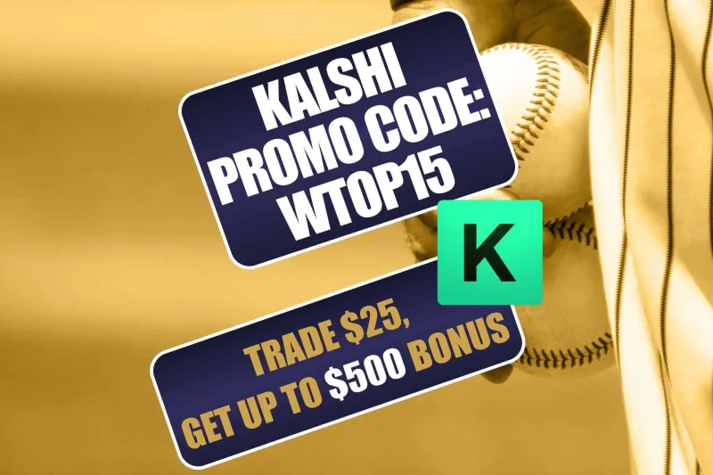 Kalshi Promo Code WTOP15: Get Up to $500 Bonus for MLB Games This Week