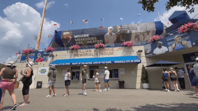 DC Open gets underway at Rock Creek Park Tennis Center