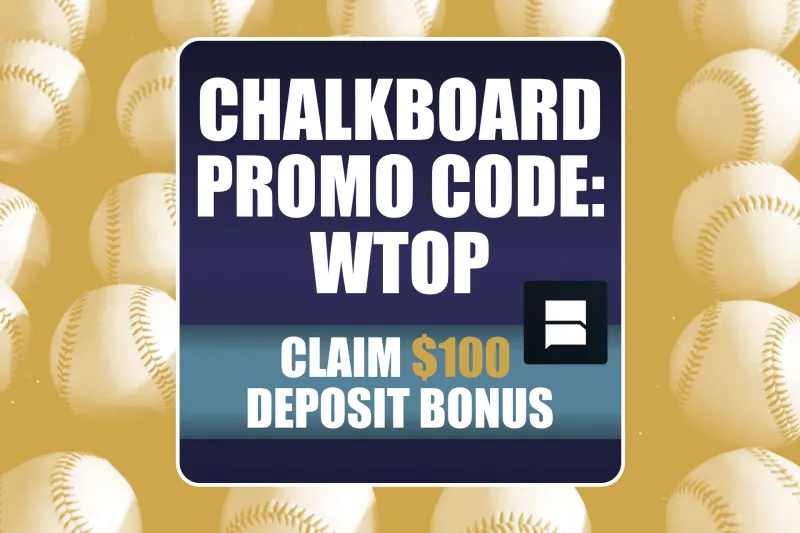 Chalkboard Promo Code WTOP: Get $100 Bonus + MLB Pick (July 27)