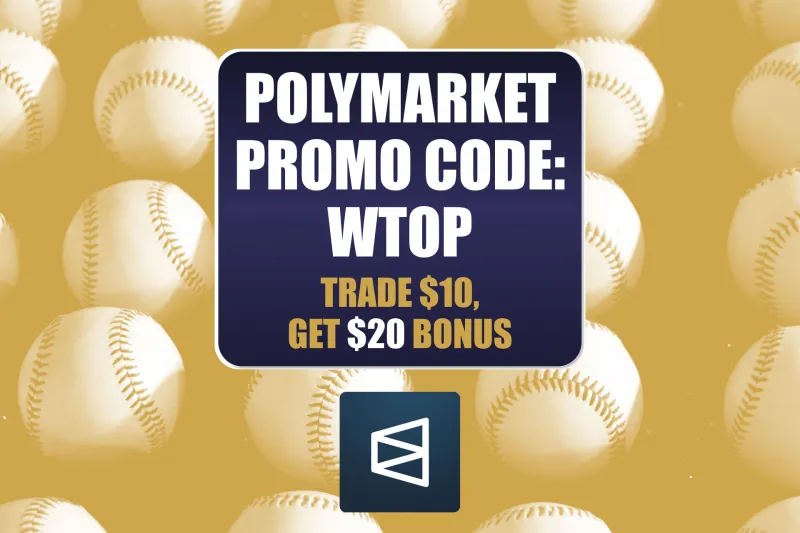 Polymarket Promo Code WTOP: Trade $10, Get a $20 Bonus for Wednesday MLB Trades (July 29)