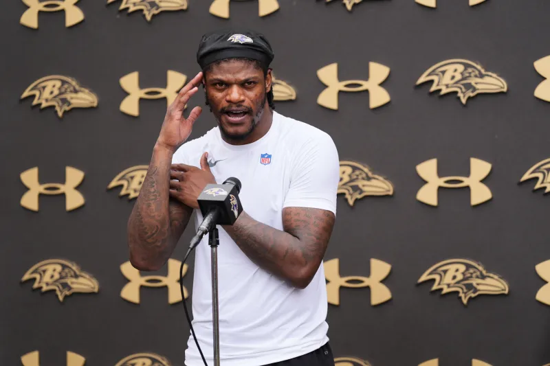 Lamar Jackson on being ranked 69th in the NFL Top 100 list: "It is what it is"