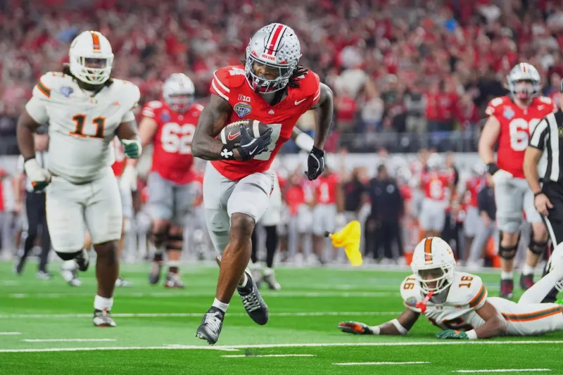 Return of Ohio State's Jeremiah Smith and Oregon's Dante Moore have Buckeyes and Ducks thinking big