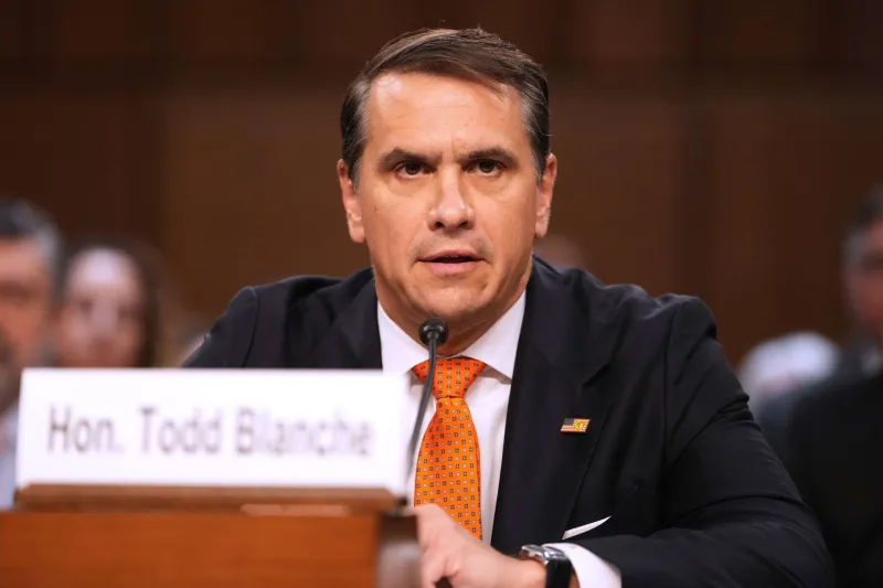 Trump floats pulling Blanche's nomination for attorney general to avoid conceding to GOP demands