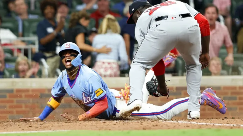 Martn Prez flirts with a no-hitter as Braves power past Nationals 8-3