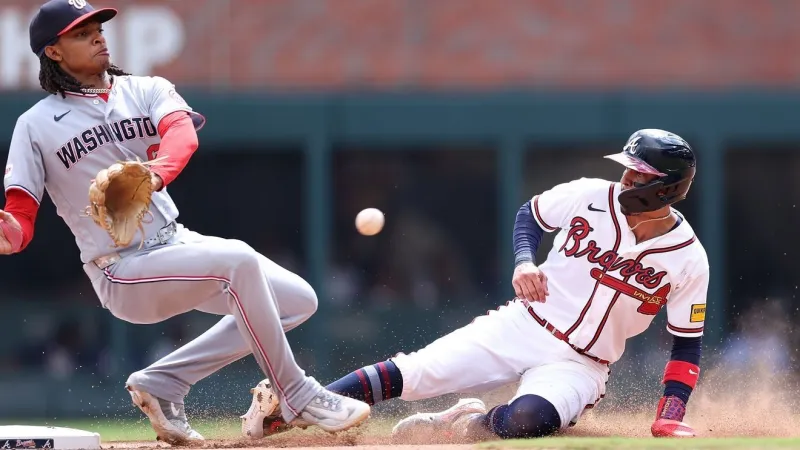 Yastrzemski and Olson homer as Braves top slumping Nationals 4-2 to complete 4-game sweep