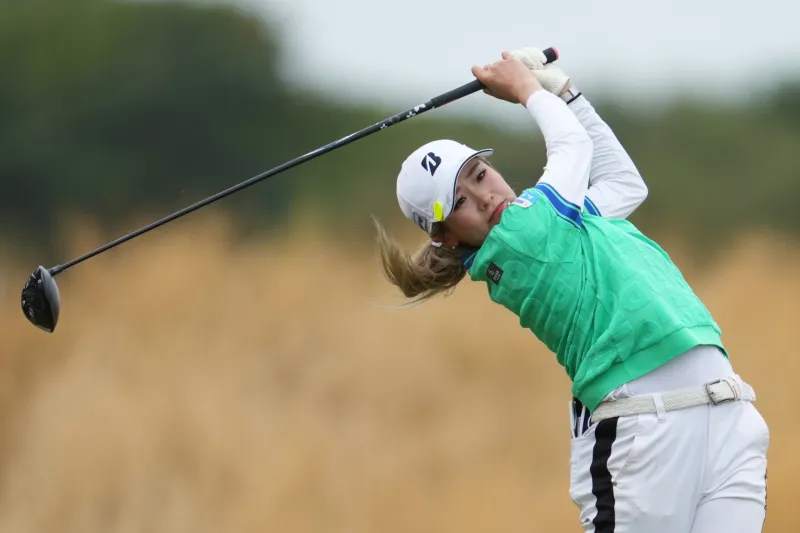Shiho Kuwaki of Japan wins the Women's British Open on second playoff hole