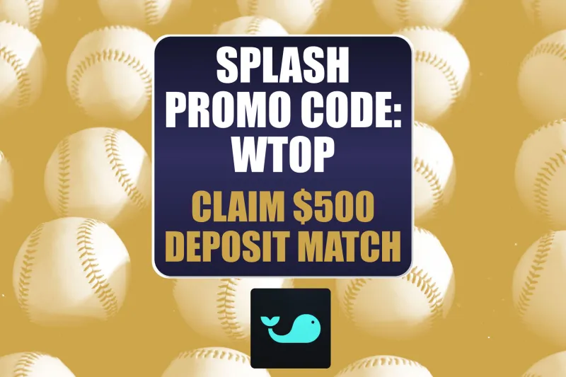 Splash Promo Code WTOP: Claim $500 Bonus in MLB Entries (August 4)