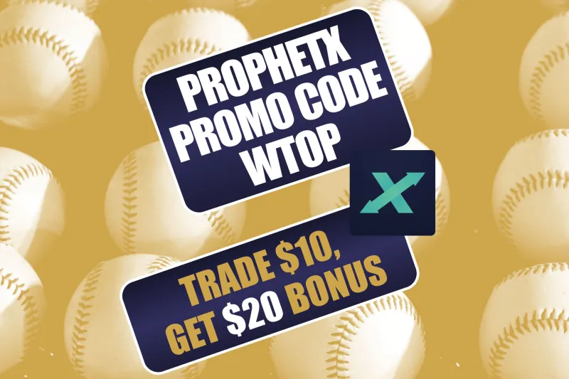 ProphetX Promo Code WTOP: Trade $10 on MLB, Get $20 in Bonuses (Aug. 7)