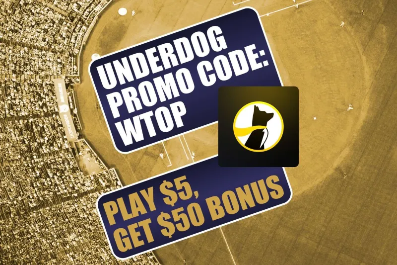 Underdog Promo Code WTOP: Get $50 Bonus for MLB Picks Friday (Aug. 7)