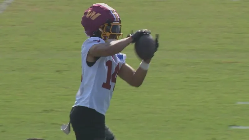 Antonio Williams standing out as a rookie at Commanders training camp
