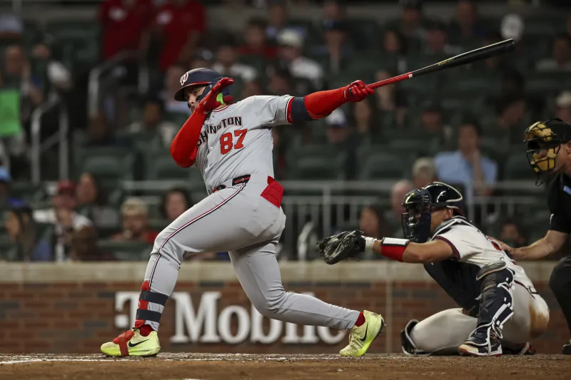Nationals snap Cincinnati ace Chase Burns' 12-game winning streak, beating Reds 8-2