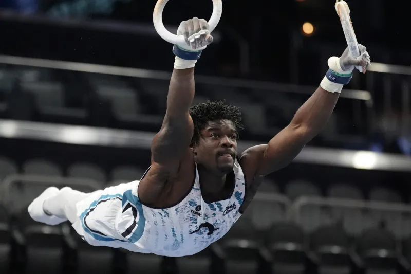 If Frederick Richard wants to make men's gymnastics fun, he knows winning has to be part of the plan
