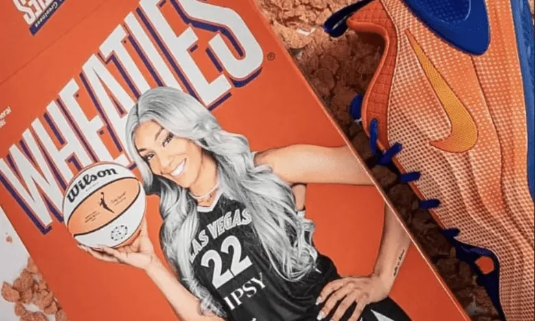 A'ja Wilson Graces Cover of Wheaties Box & Drops Nike A'Two Sneakers Celebrating The Moment